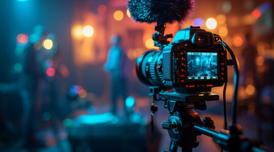 Caméra vidéo professionnelle